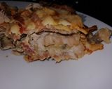 Sajtos, baconos, gombás karaj recept fázis 3 fotója