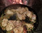 Foto del paso 3 de la receta: Pollo con arroz al disco 😎