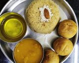 दाल बाटी चूरमा (dal baati churma recipe in Hindi) रेसिपी चरण 6 फोटो