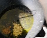 A picture of step 2 of Dum aloo (baby potato curry).