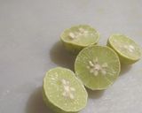 A picture of step 1 of Lemon juice.