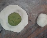 A picture of step 6 of Koraishutir kochuri/ Hare Matar ki Kachori.