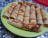 Foto del paso 4 de la receta: Panqueques con dulce de leche