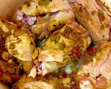 A picture of step 4 of Malaysian Chicken Curry.