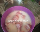 A picture of step 1 of Kerala style chicken biryani.