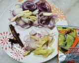 Gambar langkah 1 resipi Kurma Ayam.