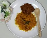 Foto langkah ke 6 dari resep Chicken Bee Hoon Briyani.