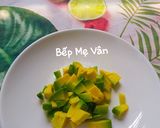 Hình bước làm 5 của món Sinh tố bơ thanh long ruột đỏ