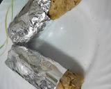 A picture of step 7 of Potato wraps.