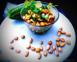 A picture of step 3 of Nutritious chaat.