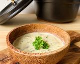 Foto langkah ke 3 dari resep Champignon mushroom creamy soup (sup jamur).