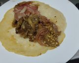 Foto del paso 8 de la receta: Wrap🌯de berenjenas tatemadas🌮, carne de cerdo🍖 y aderezo de yogur🍆🥙🥩