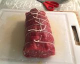 Foto del passaggio 1 della ricetta Filetto di manzo con salsa d'arance e crema di gorgonzola