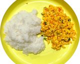 Foto langkah ke 3 dari resep Resep MPASI 9m+ - Cheese Omelette.