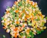 Hình bước làm 5 của món Cơm Chiên Chay Trái Thơm