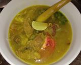 Foto langkah ke 7 dari resep Soto Daging Kuah Kuning non-Santan.
