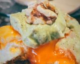 รูปขั้นตอนการทำที่ 4 ของ ไข่ดาวปุยเมฆกับซอสครีมกีวี-อะโวคาโด ⛅️ 🥝 🥑/ Fluffy Cloud-fried egg with kiwis-avocado cream ⛅️ 🥝 🥑