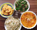 Hình bước làm 1 của món Canh giá đỗ đậu nành