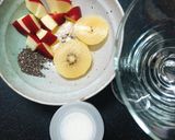Hình bước làm 1 của món Sữa Chua Trái Cây Hạt Chia