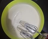 A picture of step 4 of White forest cake.