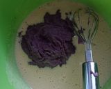 Foto langkah ke 3 dari resep Bolu Kukus Ubi Ungu.