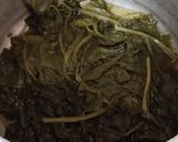 A picture of step 7 of Palak kadhi.