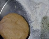 A picture of step 1 of Paneer cheese paratha.