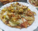 वेजिटेबल पनीर पिज़्ज़ा (Vegetable Paneer Pizza recipe in Hindi) रेसिपी चरण 13 फोटो