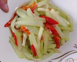 Foto langkah ke 6 dari resep Tumis Labu Siam.