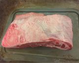 A picture of step 1 of Garlic Studded Shoulder of Lamb.