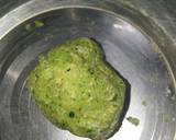Green makka paratha recipe step 3 photo