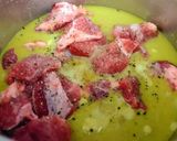 Foto del paso 4 de la receta: Carne en salsa con tomates asados, patatas y pimientos fritos