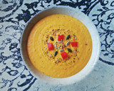 Foto del paso 3 de la receta: Crema de calabaza y pimientos rojos