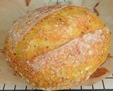 Foto langkah ke 17 dari resep Kunyit Jinten Hitam Italian Herbs Sourdough Bread (Oven Tangkring).