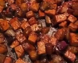 Foto del paso 5 de la receta: Espaguetis de calabacín con tempeh y berenjena