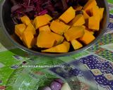 Foto langkah ke 1 dari resep 19. Sayur Bening Bayam Merah mix Labu.