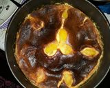 A picture of step 5 of Baked Peach Orange Cheesecake.