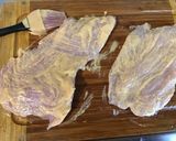 Une image de l'étape 5 de Escalopes de dinde marinées et poivrons bicolores.