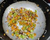 A picture of step 2 of Masala Oats.