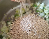 Foto del paso 3 de la receta: Risotto de Cebada, Queso azul y Pera