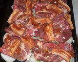 Sült tarja hagymaágyon recept fázis 4 fotója