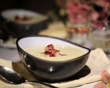 Foto del paso 5 de la receta: Crema de Coliflor al Vino Blanco con Crujiente de Serrano