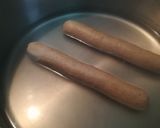 Foto del paso 8 de la receta: Salchicha blanca de Baviera con repollo, bacon y piñones