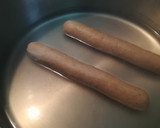 Foto del paso 8 de la receta: Salchicha blanca de Baviera con repollo, bacon y piñones