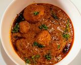 A picture of step 8 of Kashmiri Dum Aloo.
