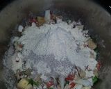 A picture of step 1 of Millet Munchurian.