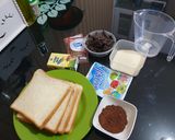 Foto langkah ke 1 dari resep Puding coklat roti tawar.
