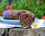 Foto del paso 4 de la receta: Mini budín de manzana y cacao, sin tacc🍎
