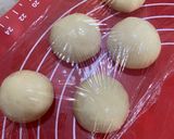 Foto langkah ke 7 dari resep Greentea Flaky Mooncake.