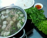 Hình bước làm 5 của món Lẩu khổ qua cá thác lác